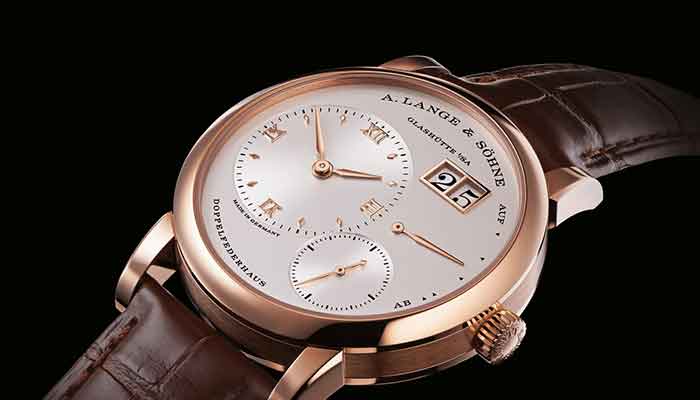 Lange in yellow gold