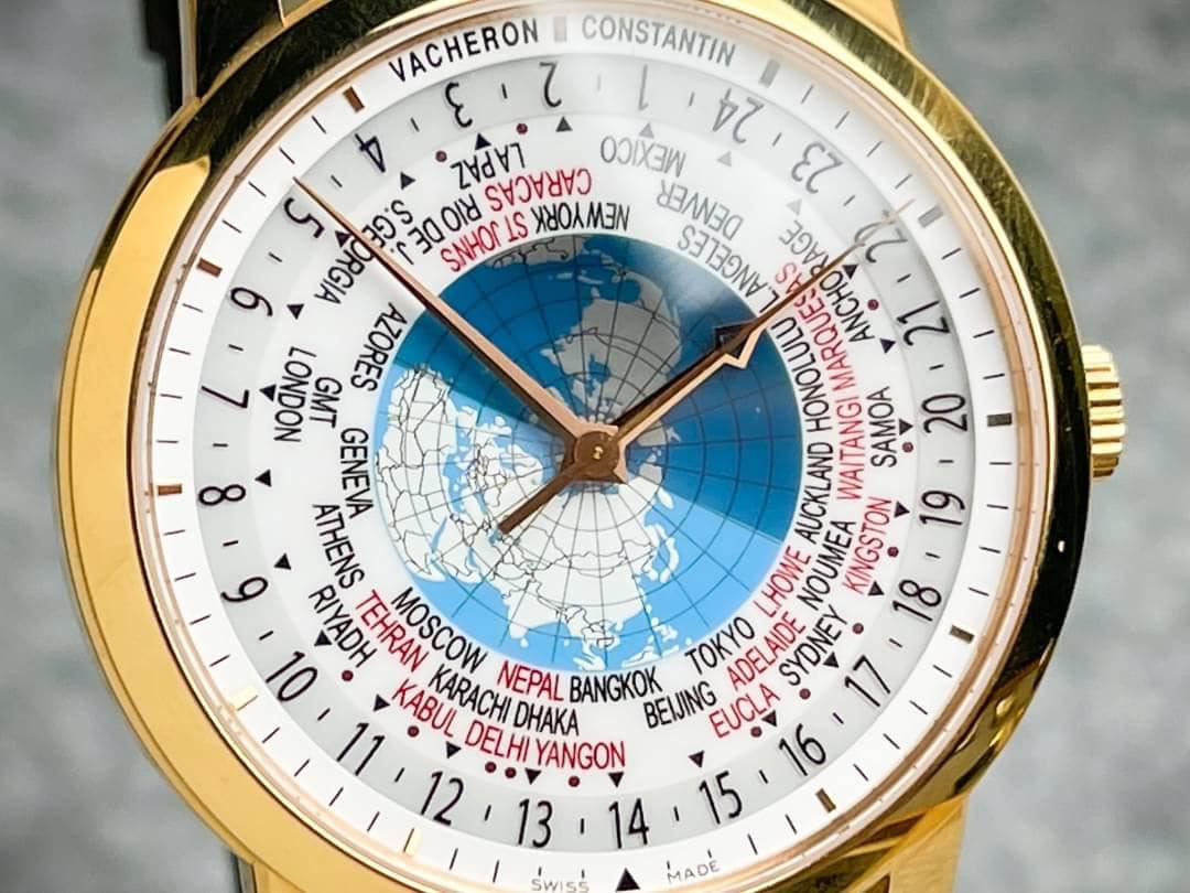 รับซื้อนาฬิกา Vacheron Constantin Traditionelle World Time