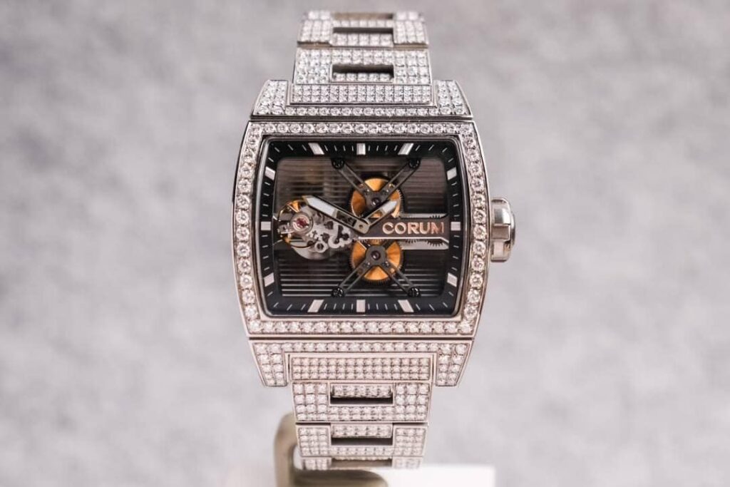 Corum Bridge Titanium Diamond Tourbillon