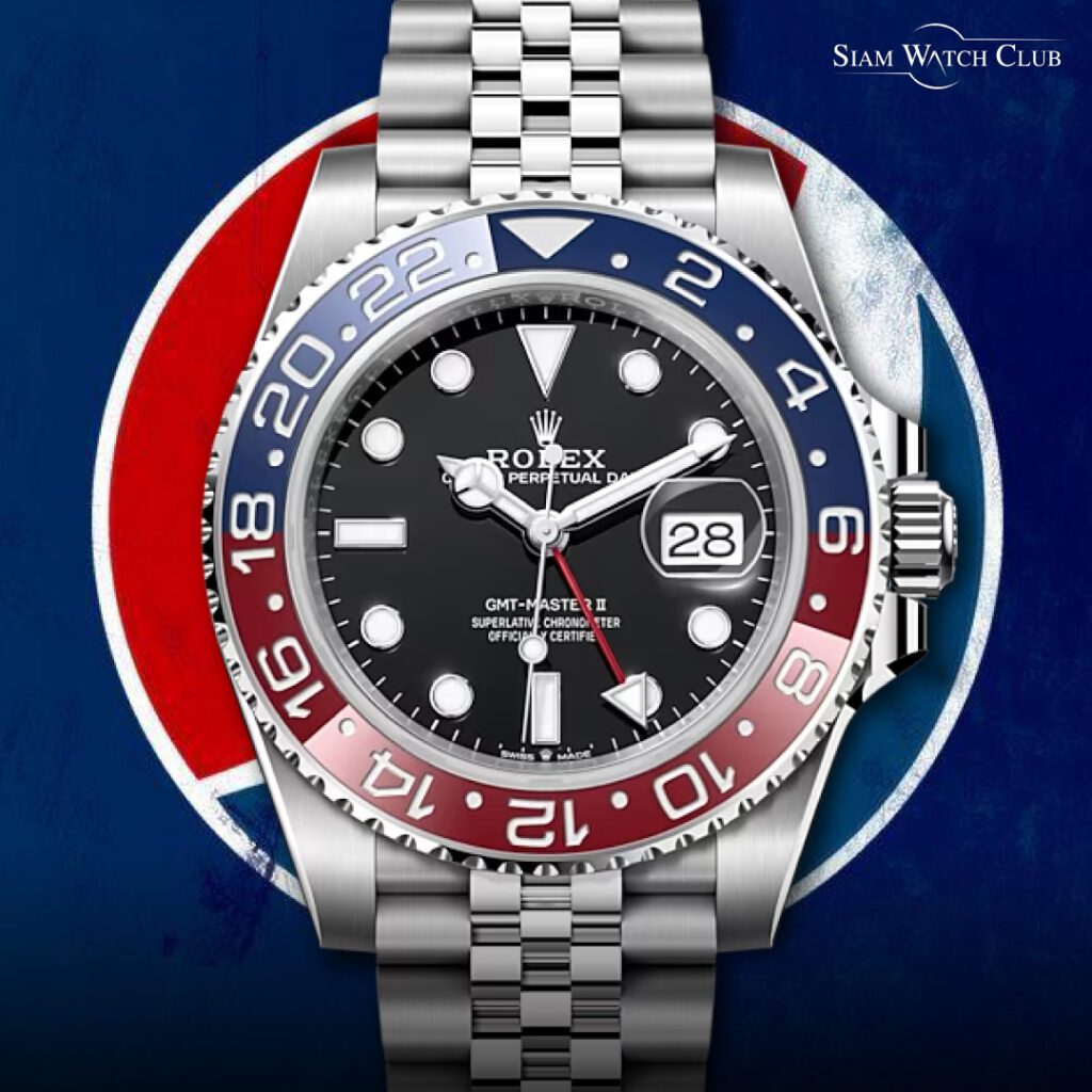 Batman & Pepsi ความเป็นมาของ Rolex GMT Master II รุ่นในตำนาน