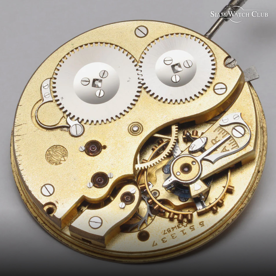 Pallweber Pocket Watch หรือ Calibre 52 ต้นแบบในการผลิตกลไกนาฬิกาที่มีความแม่นยำสูง