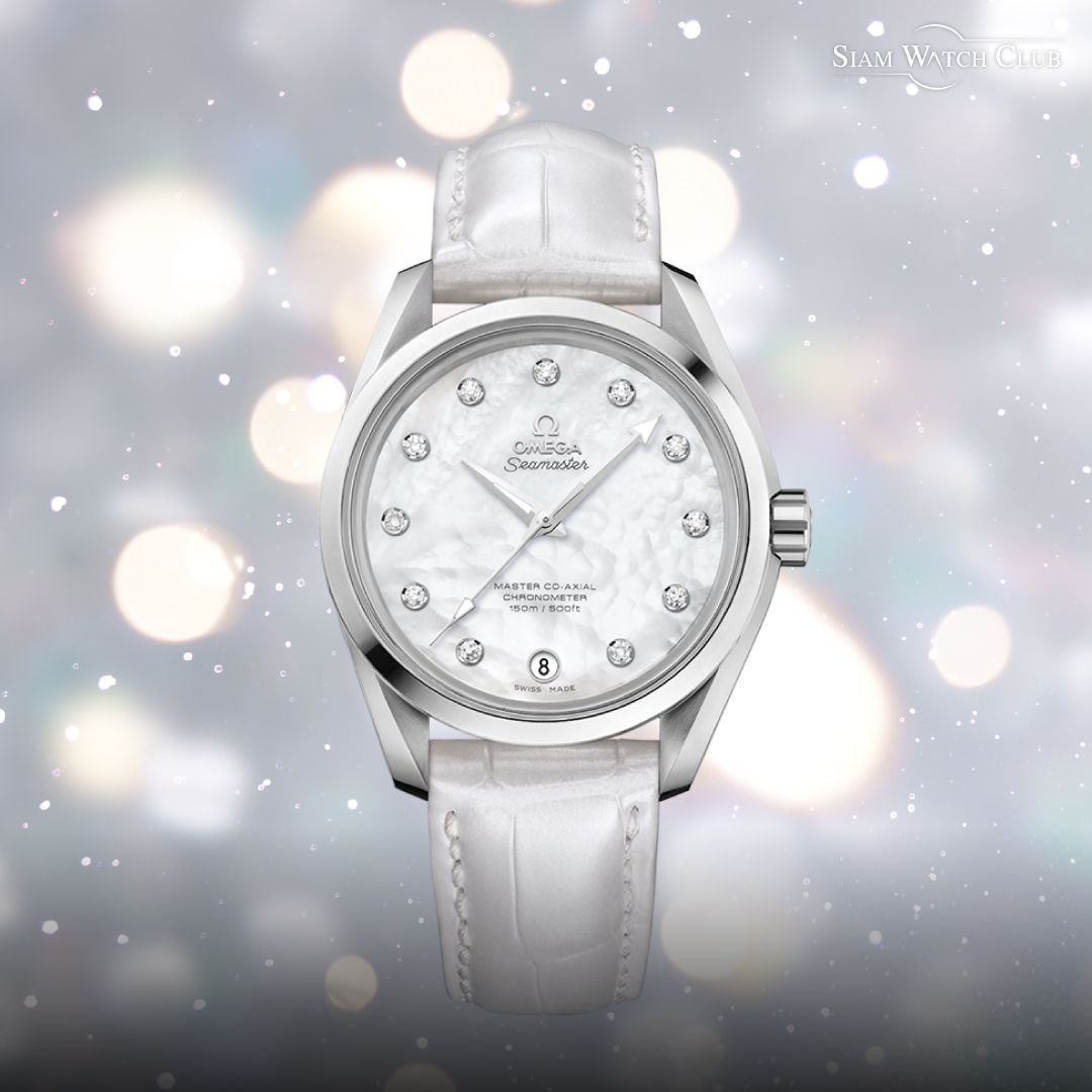 Omega Aqua Terra Ladies MOP Diamond