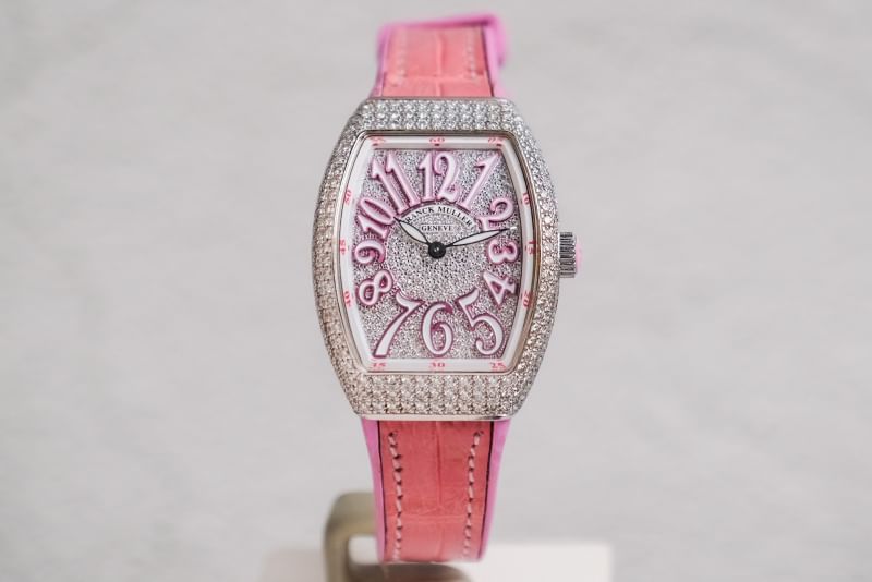 Franck Muller V32 Original Diamond Pink