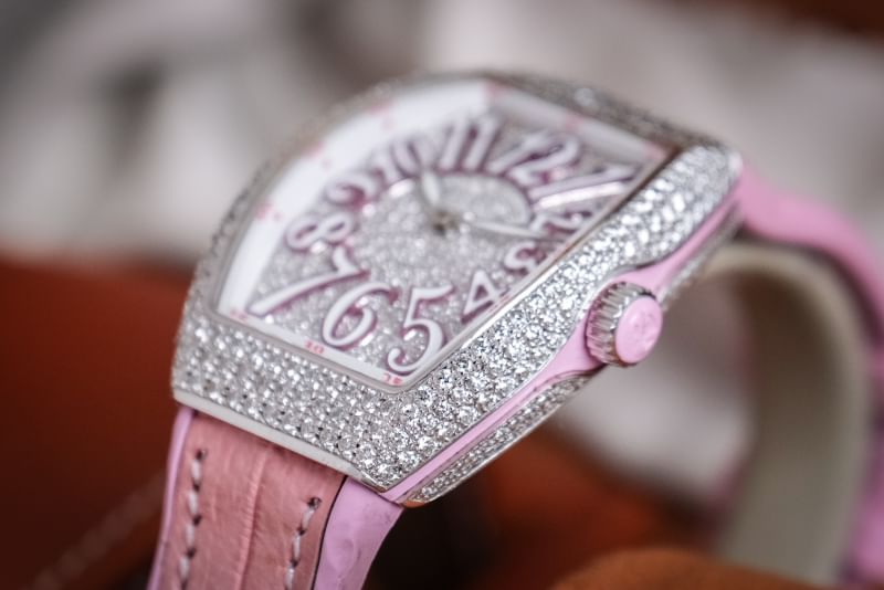 Franck Muller V32 Original Diamond Pink