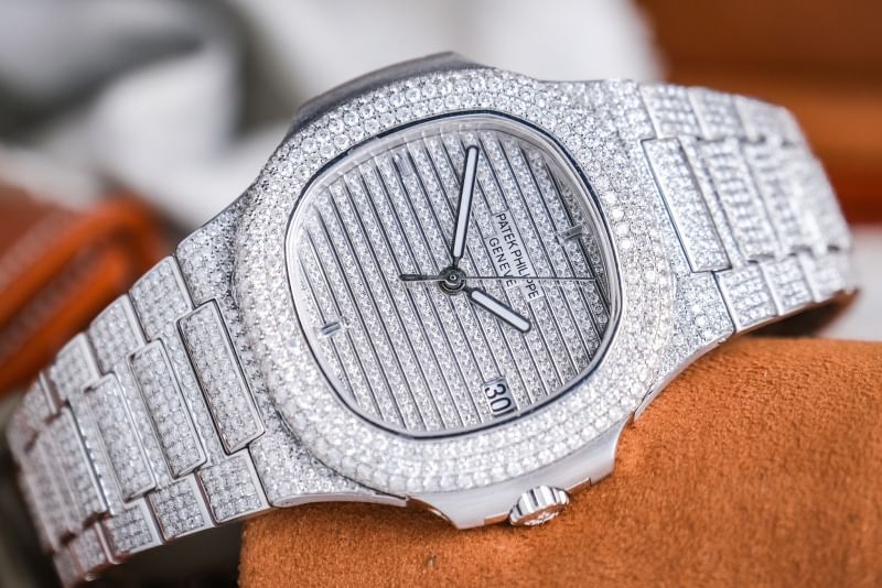 Patek Philippe 57191G 18K White Gold (after setting)