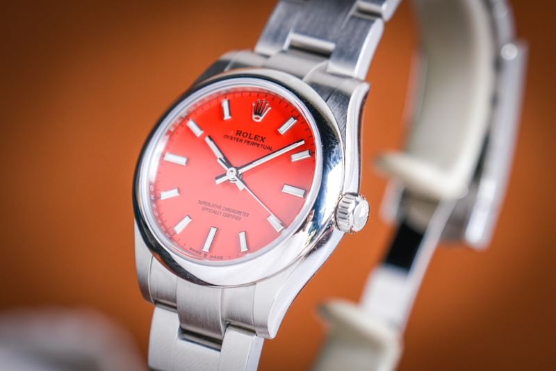Rolex Oyster Perpetual 31mm Coral Red
