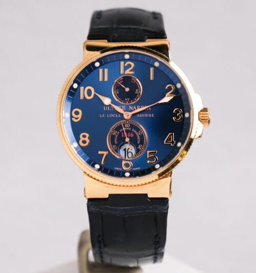 Ulyss Nardin Maxi Marine Chronometer 18K Rose Gold