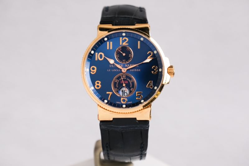 Ulyss Nardin Maxi Marine Chronometer 18K Rose Gold