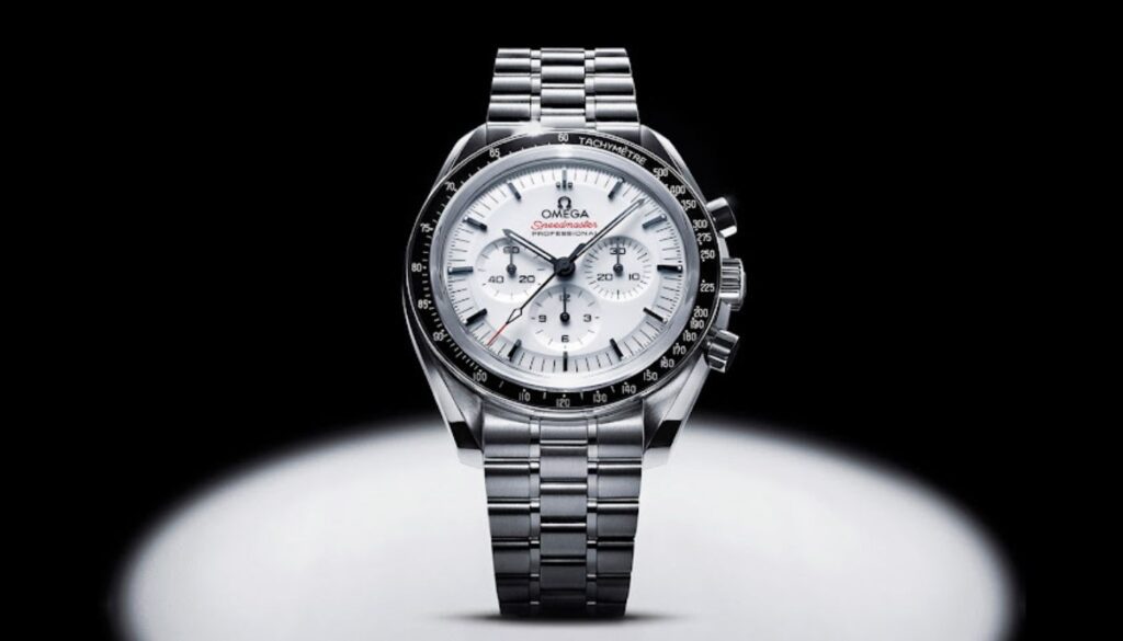 Omega Speedmaster Moonwatch White dial