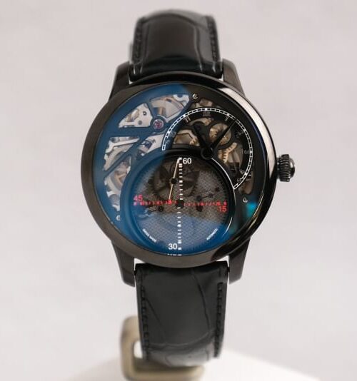 Maurice Lacroix Masterpiece Mysterious Seconds PVD
