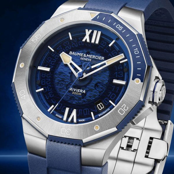 Baume & Mercier Watch Riviera Blue