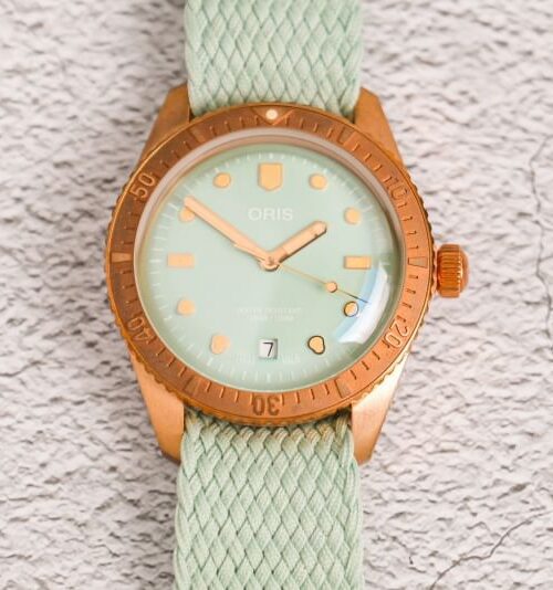 ORIS Divers Sixty-Five Cotton Candy Wild Green
