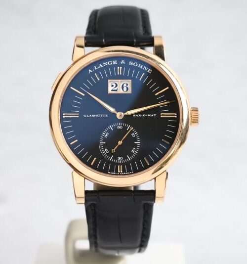 A Lange & Sohne Sax-O-Mat Rose Gold