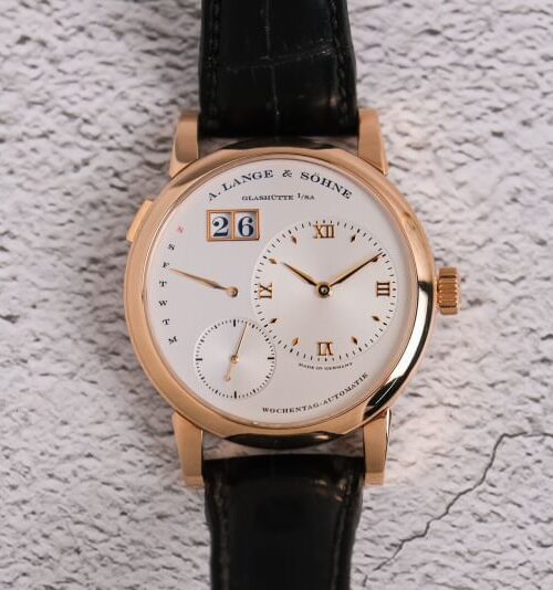 A.Lange & Sohne ONE 18K Rose Gold Automatic DAYMATIC