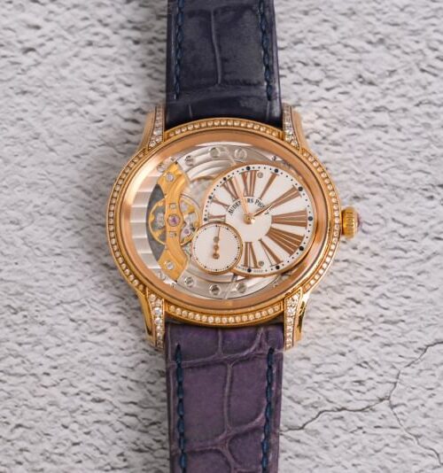 Audemars Piguet Millenary 18k Rose Gold MOP Diamonds