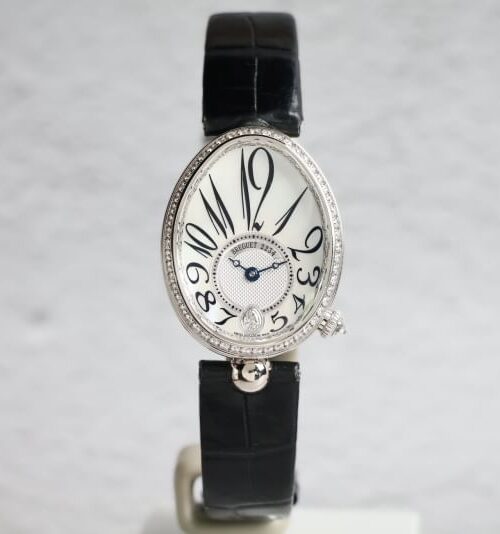 Breguet Reine De Naples MOP White Gold Diamond