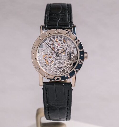 Bvlgari Bvlgari 18K White Gold Skeleton Dial