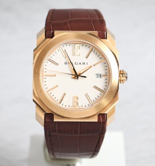 รับซื้อ Bvlgari Octo Solotempo Rose Gold