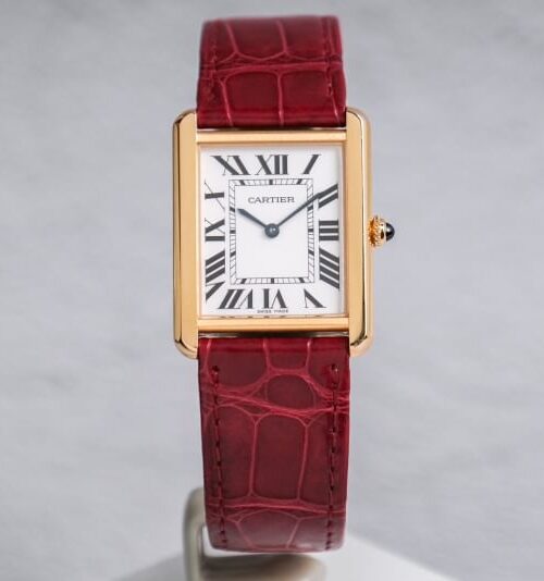 Cartier Tank Solo M 18K Rosegold