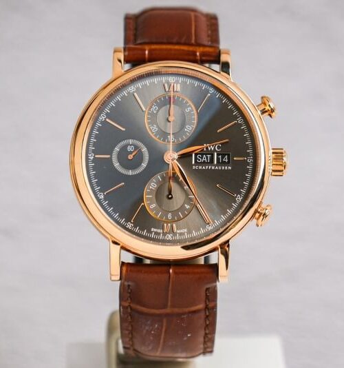 IWC Portofino Chronograph 18K Rose Gold