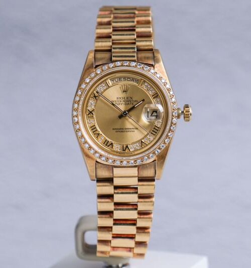 ROLEX Day Date 36 Myriad Dial Diamond 18238