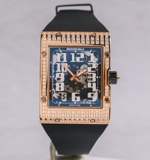 Richard Mille RM016 Full 18k Rose Gold Diamond