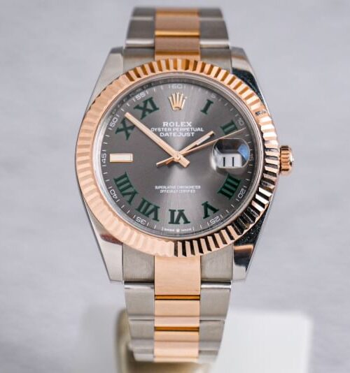 Rolex Datejust 41 2 Tone Wimbledon 126301
