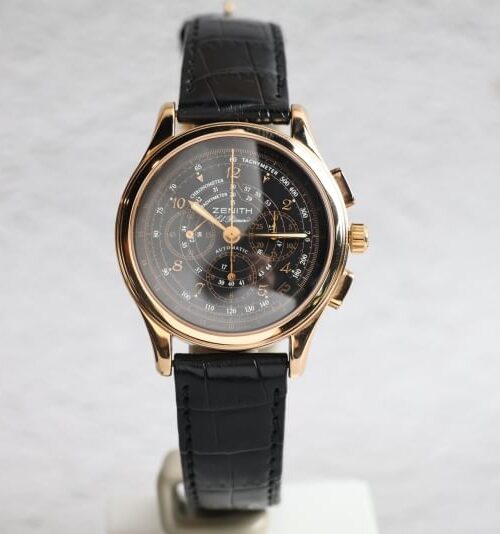 รับซื้อ Zenith El Primero Chronograph Limited Rose Gold