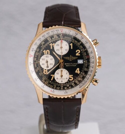 รับซื้อ Breitling Navitimer 18K Rose Gold