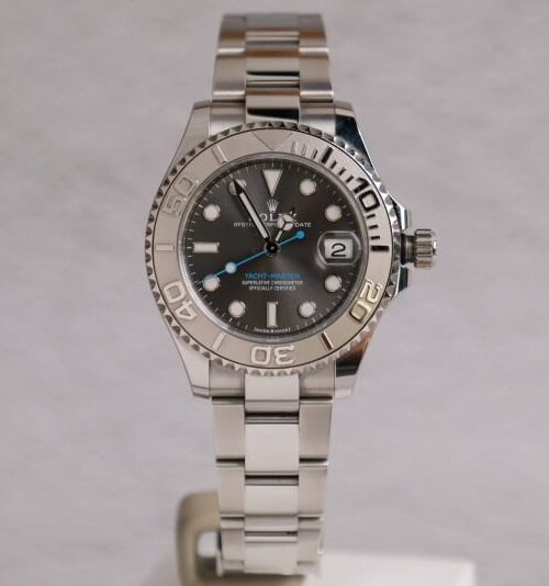 รับซื้อ ROLEX YACHT-MASTER 37 Dark Rhodium 268622