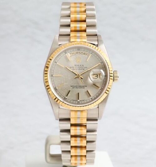 รับซื้อ Rolex Day Date Tridor Computer Dial Ref 18039B