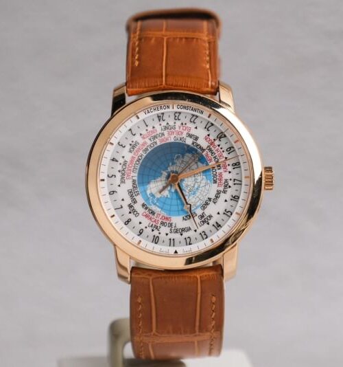 รับซื้อนาฬิกา Vacheron Constantin Traditionnelle World Time 18K Rose Gold