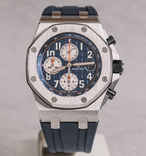 ขายนาฬิกา Audemar Piguet Royal Oak Offshore “Navy Blue” 26470ST