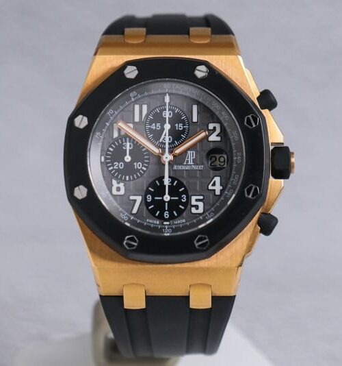 รับซื้อ Audemars Piguet Royal Oak Offshore Rubber Clad 18K Rose Gold