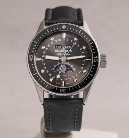 นาฬิกามือสอง Blancpain Fifty Fathoms Bathyscaphe Quantieme Complet Phases De Lune
