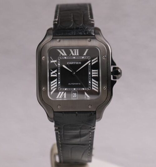 ขายนาฬิกา Cartier De Santos All Black PVD