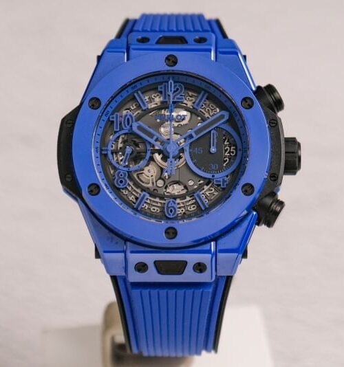นาฬิกามือสอง Hublot Big Bang UNICO Blue Ceramic Blueberry Limited