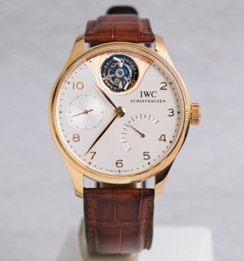ขายนาฬิกา IWC Portuguese Tourbillon Mystere 18k Gold