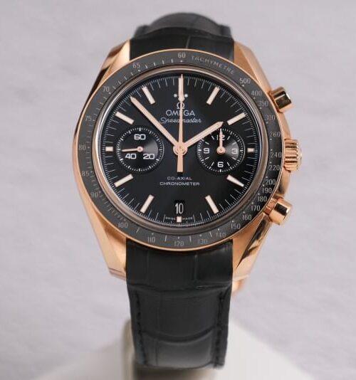 นาฬิกามือสอง Omega Speedmaster Two Counter Chronograph 18K Rose Gold