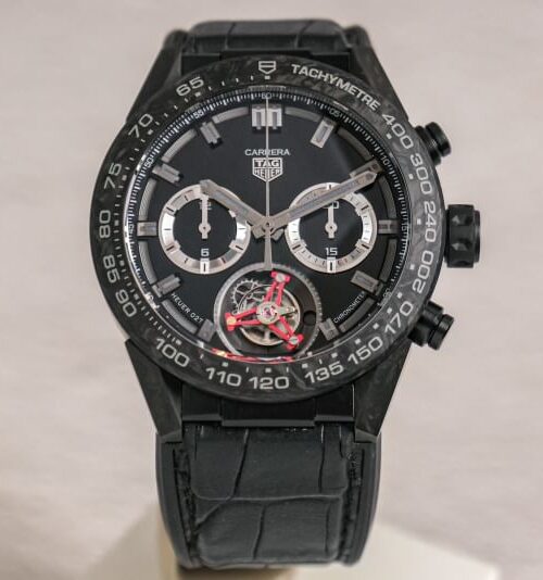 ขายนาฬิกา TAG HEUER CARRERA 02T TOURBILLON CHRONOGRAPH Carbon JAPAN Limited