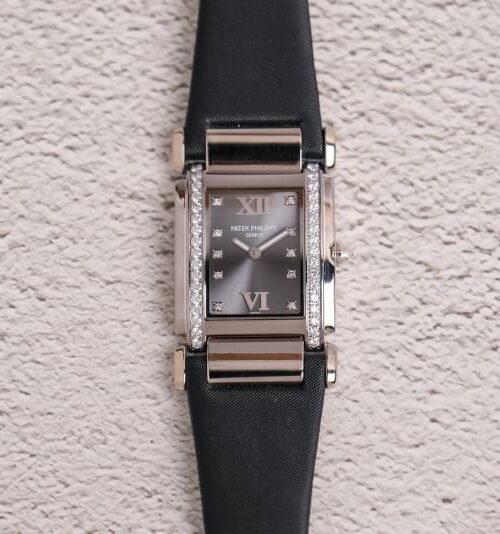 นาฬิกามือสอง Patek Philippe Twenty Four 18K White Gold Diamond