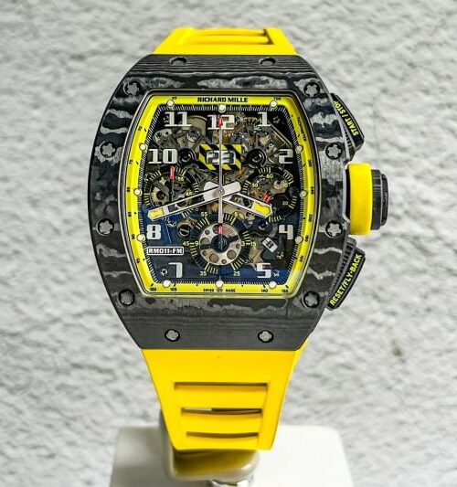 นาฬิกามือสอง Richard Mille RM011 Felipe Massa Yellow Storm Limted 50