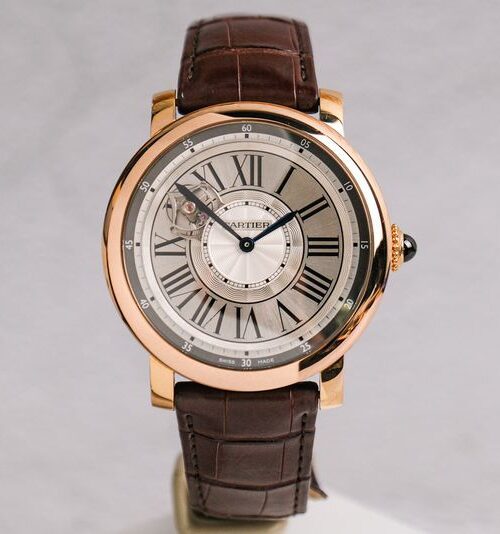 นาฬิกามือสอง Cartier Rotonde de Cartier AstroTourbillon 18K Rose Gold