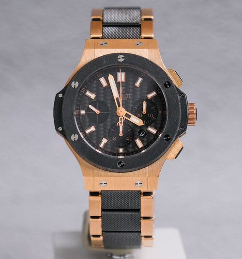 นาฬิกามือสอง Hublot Big Bang Full 18K Rose Gold Kevlar