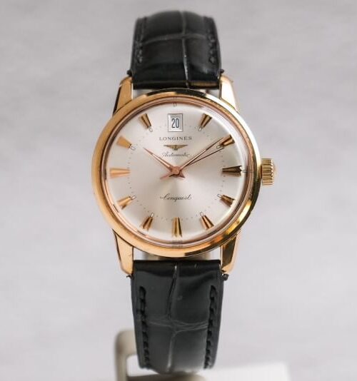 นาฬิกามือสอง Longines Automatic Herrenuhr 18K Gold Vintage
