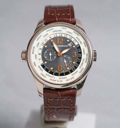 Girard Perregaux Worldtimer 18K White Gold