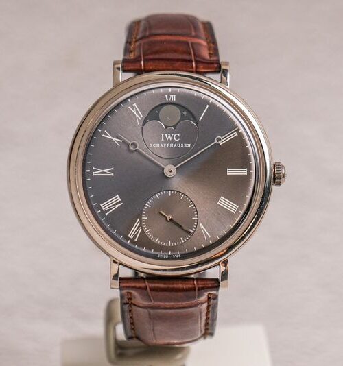 นาฬิกามือสอง IWC Portofino Moonphase 18K White Gold