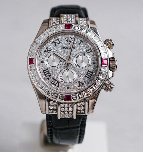 Rolex Daytona 18K White Gold Diamond