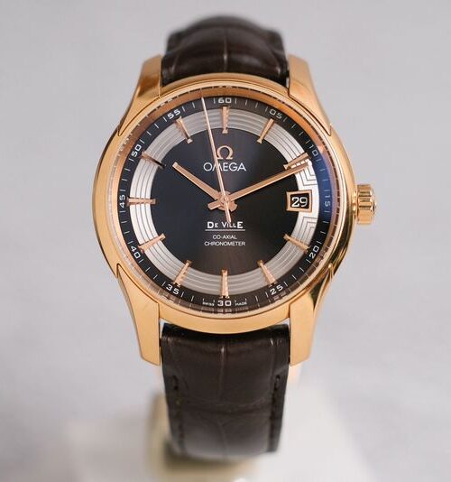 Omega De Ville Hour Vision Co-Axial 18K Rose Gold