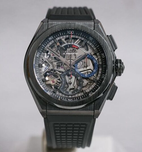 Zenith Defy El Primero 21 Skeleton Black Ceramic